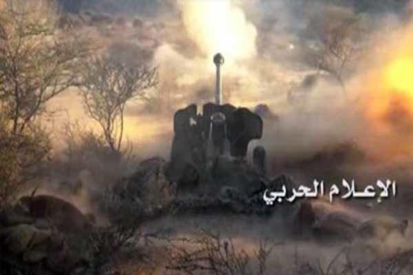 تداوم حملات توپخانه ای متجاوزان سعودی به الحدیده