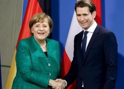 دیدگاه های متفاوت مرکل و صدر اعظم اتریش درباره مسائل اروپایی