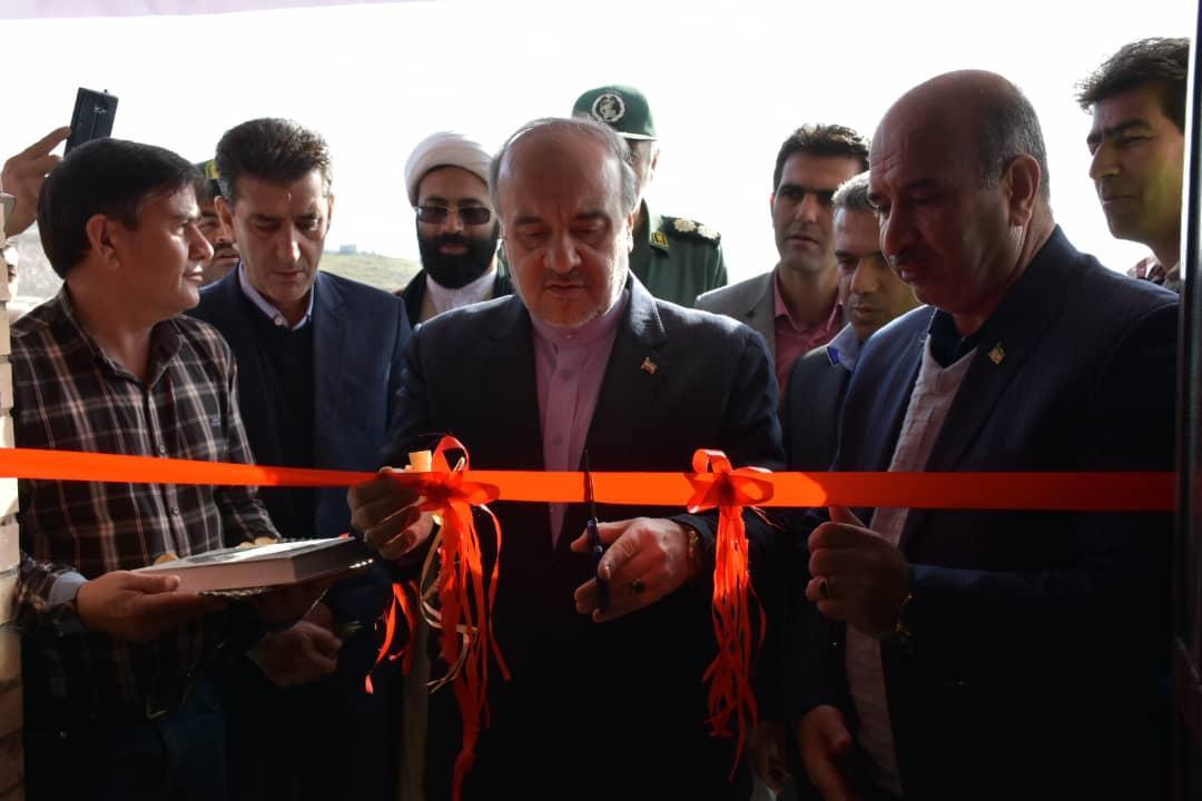 افتتاح سالن ورزشی روستای سیف آباد و چاه توس خنج
