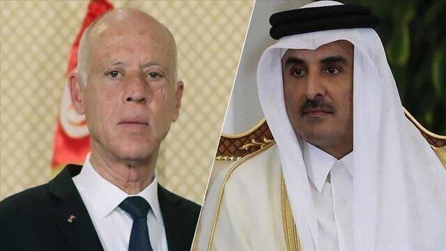 گفت وگوی رئیس جمهوری تونس و امیر قطر درباره ویروس کرونا گفت وگوی رئیس جمهوری تونس و امیر قطر درباره ویروس کرونا