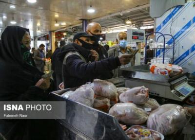 شروع عرضه مرغ در خوزستان با نرخ مصوب جدید ، بازار هنوز اشباع نیست