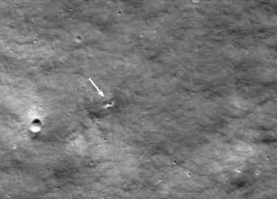 محل سقوط فضاپیمای روسیه در قطب جنوب ماه، ناسا منتشر کرد، عکس